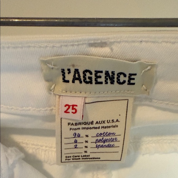 L'AGENCE White Studded Skinny Jeans - Picture 2 of 9